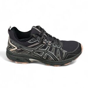 ASICS‎ Black Pink Trail Running Shoes Women's Size 8.5